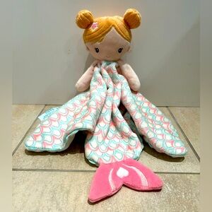 Douglas baby snuggler mermaid lovey security blanket